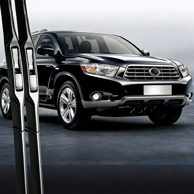 Driver & Passenger Side Windshield Wiper Blades 85214-0E151/0E130 Toyota Highlander 2015-2019