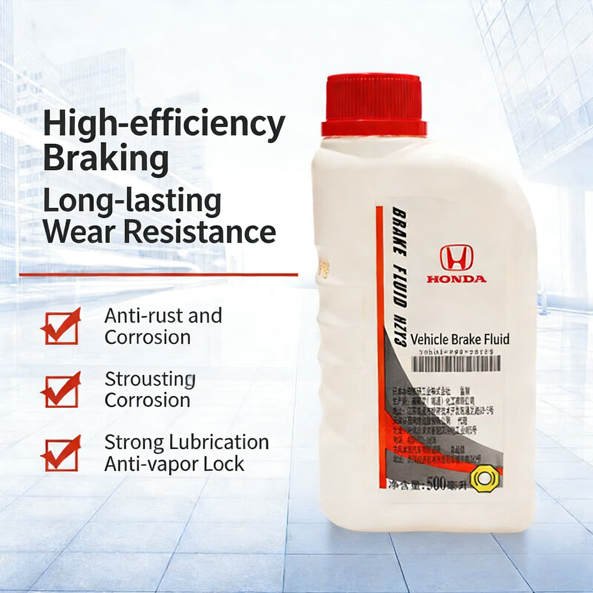 OE Code 08203-P99-50Z Honda Civic Specific Brake Fluid DOT4 Genuine OEM Specification Brake Fluid 500ml