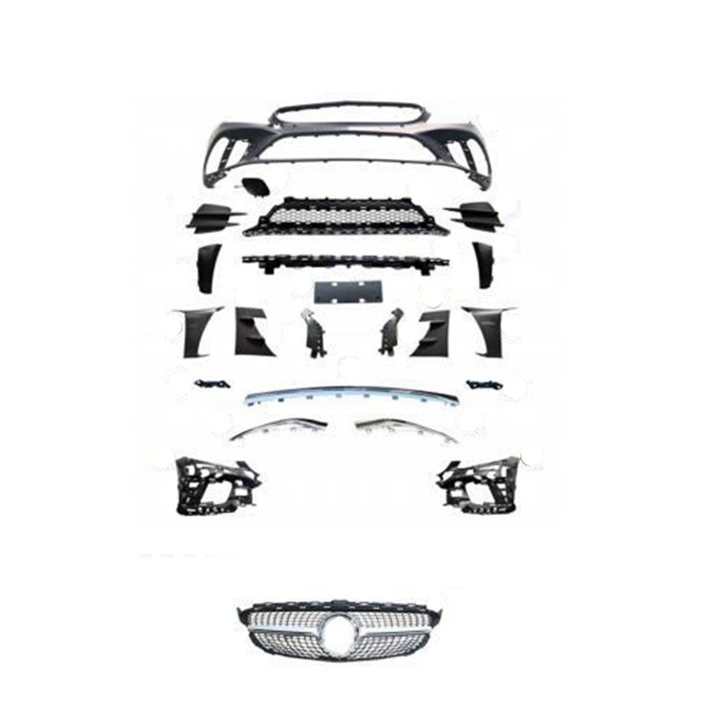 Front Bumper Kit 2058800340 for Mercedes-Benz C180 W205 2019-2020