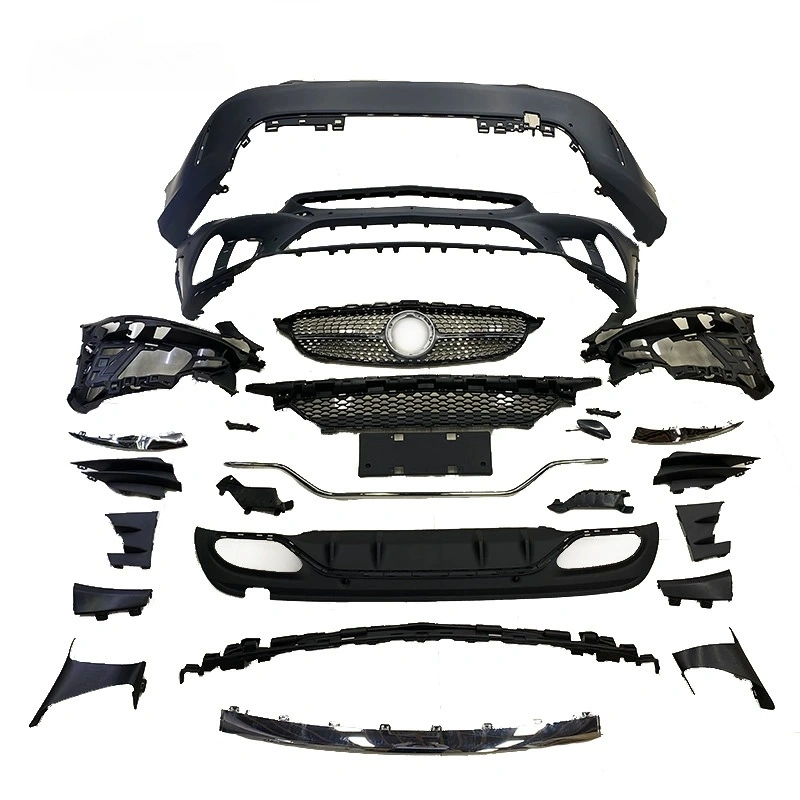 Front & Rear Bumper Assembly 2058800809 for Mercedes-Benz C-Class C300 W205 2019-2020